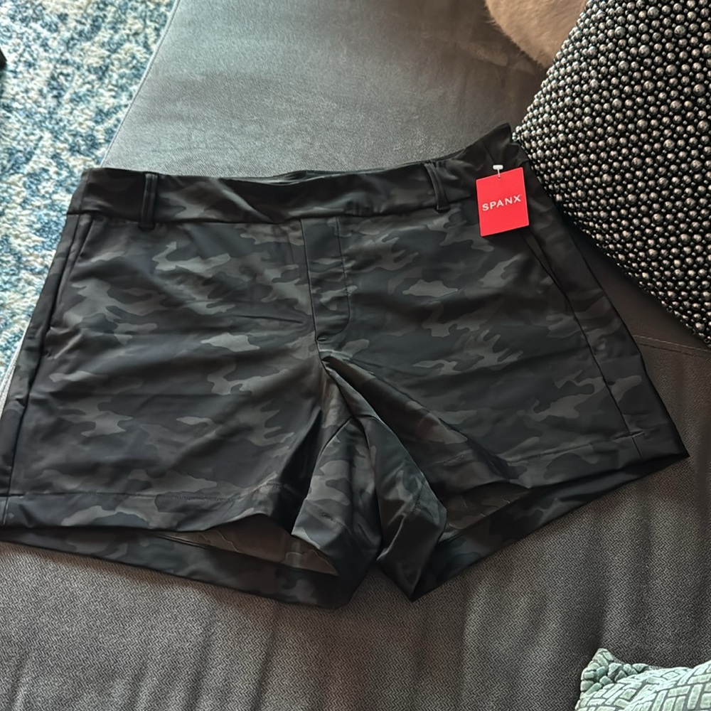 Spanx Camouflage Shorts
